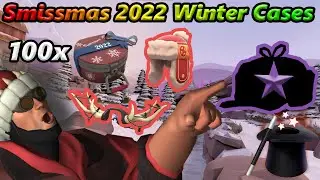 TF2 Unboxing: 100 Winter 2022 Cases! Smissmas Update! All Class Unusual & Elite Grades!?