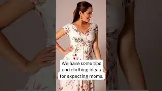 Stylish and Comfortable Clothing for Expecting Moms