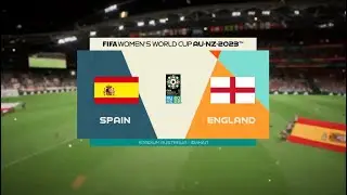 Финал: Испания vs Англия - Чемпионат мира по футболу среди женщин 2023 (FIFA 23)