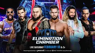 WWE ELIMINATION CHAMBER 2023 - UNITED STATES CHAMPIONSHIP CHAMBER MATCH