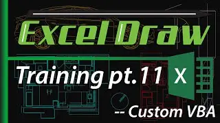 Excel Draw v6.2 Training Video 11 - Automate Excel Draw With API VBA Functions