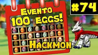 100 eggs - #74 Hackmon - Digimon Masters Online
