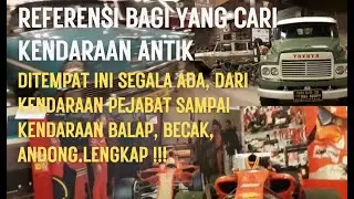 Tempat ini menyimpan banyak jenis kendaraan|Pesawat terbang, Mobil balap, klasik, Mobil org terkenal