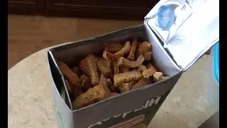 Дачный контейнер из коробки для сока