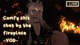 ⟡ ASMR by the fireplace ⟡