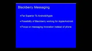 RIMM: The Future of Blackberry