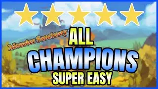 Monster Sanctuary 5 Star Champions Team | How to Five Star all Monster Sanctuary Champions