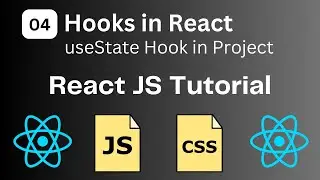 Hooks in React. Hook useState, Conditional Rendering, Event Handling | React JS Course Episode #4