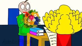 BALDI'S BASICS ANIMATION - LESSON #41 : Mrs POMP AND BALDI
