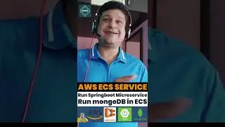 AWS ECS Setup | Deploy MongoDB & Springboot Microservice Images in Elastic Container Service