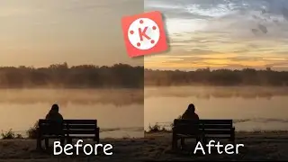 How To Make Sky Look Awesome |  Kinemaster Editing Tutorial 🔥👌