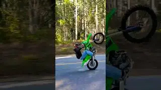 Good Friday stunting brand new kx450f