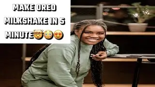 Make  Oreo Milkshake in 5 minute with Juliet Duke