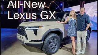 All-New 2024 Lexus GX first look // A glimpse at the new Toyota 4Runner??