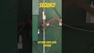 iot gate lock system #esp32 #esp32project #rfid #androidapp