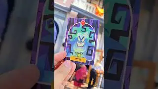 WEEK TWO! Magic Key lenticular trading card with Ursula alternating with Vanessa. #HalloweenTime