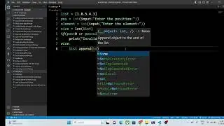 Add elements in the list without using insert method