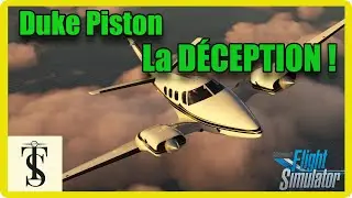 FS2020 / Black Square PISTON DUKE  / le Test / 4k