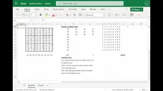 Solve ANY Sudoku puzzle with Excel Office Scripts