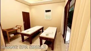 Desain Interior Komersial - Puamana Sanur Spa - 202405073 Widad Raditya
