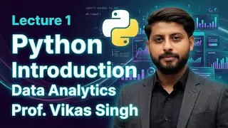 Introduction to Data Analytics | Python | Part-1