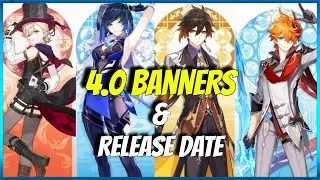 Genshin Impact 4.0 Banners & Release Date