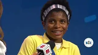 2021 Scripps National Spelling Bee Finals Winning Moment