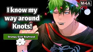 Spending Christmas Eve with Grumpy Goth Boyfriend (Sleep Aid)(Sweet Nothings) | M4A ASMR Roleplay