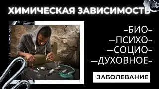 Химическая Зависимость: воздействие на Био, Психо, Социо и Духовное.