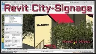 Video 43- Revit City-Signage