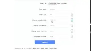 Online Audio Converter