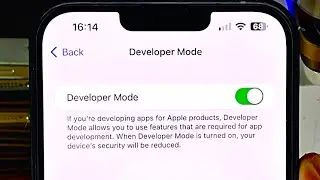 How To Activate Developer Mode on iPhone!