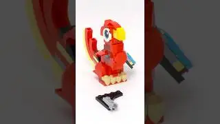 LEGO Parrot 31145 LEGO Creator 3 in 1 #stopmotion #shorts