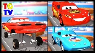 Disney Pixar Cars Lightning McQueen & More | Daredevil Garage ALL 9 Tracks