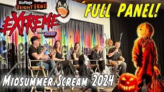 Six Flags Fright Fest Extreme FULL Panel | Midsummer Scream 2024 Reveals