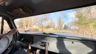 1965 Chevy C20 3 on the tree ride along