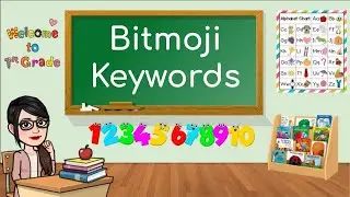 Bitmoji Keywords - Finding Bitmoji Character