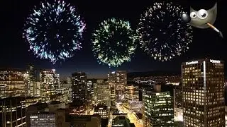Gimp Tutorial (ITA) effetto fuochi d'artificio