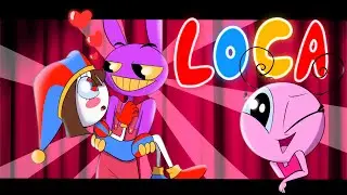 😱💘¿¡Pomni x Jax...!? || LOCA (Shakira)|| Animation Meme