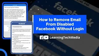 How to remove email from disabled Fakebook id | How to remove Email from Facebook without login 2021