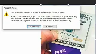 Photoshop no permite editar 💵 Billetes [SOLUCION]