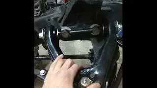Front suspension assembly, torsion bar installation, setup, and adjustment for the Nissan Terrano...