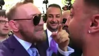 Стычка Конора Макгрегора и Пола Малинньяджи