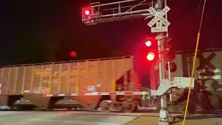 [No More Iconic E-Bell] UP Mixed Freight Train - Gore Ave, Webster Groves, MO