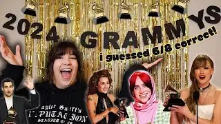 I Predicted The Grammys (2024)