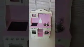 Кухня для игр. Детская кухня. Игровая кухня. Кухня своими руками