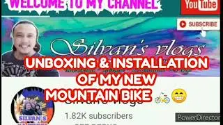 UNBOXING AND INSTALLING MY NEW MOUNTAIN BIKE 🚲😁