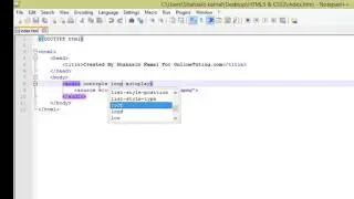 Creating The Sidebar In Html5 And Css3