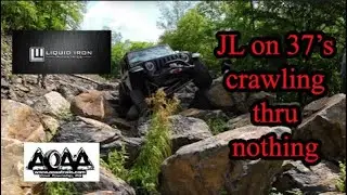 JL on 37's trying Nothing (mammoth entrance) at AOAA #aoaa #mammoth #offroadconsulting #liquidiron