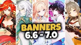 NEW LEAKS! UPDATED 6.6–7.0 BANNERS & RERUNS ROADMAP - Genshin Impact